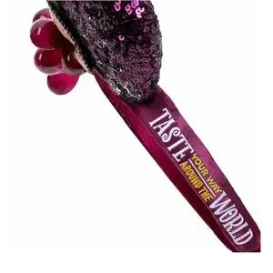 Disney Parks Minnie Mouse Sequined Ear Headband Epcot Wine 2020 VHTF RARE Disney | Accessories | Disney Parks Minnie Mouse Sequined  main image 4